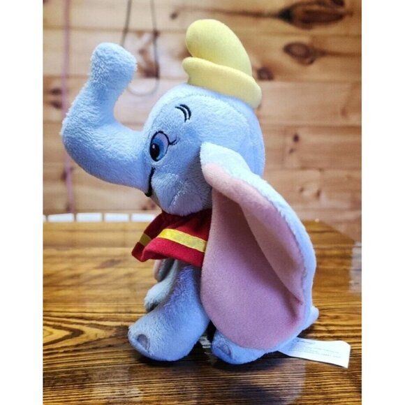 Disney Dumbo Plush Animal 7" Small Elephant Stuffed Animal Floppy Ears - Picture 4 of 12